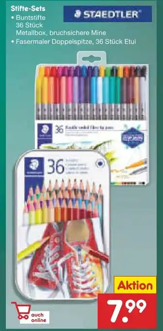 Netto Marken-Discount Staedtler Stifte Sets Angebot