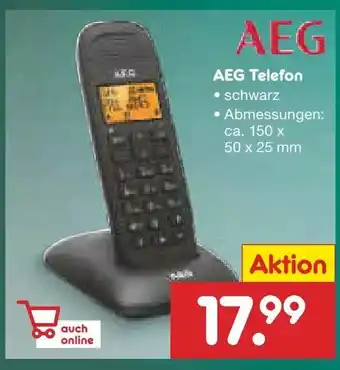 Netto Marken-Discount AEG Telefon Angebot