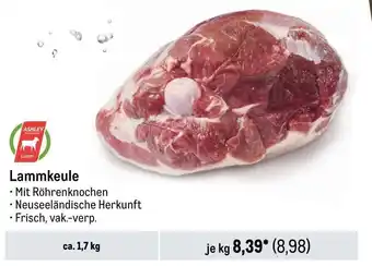 METRO Lammkeule 1kg Angebot