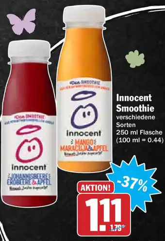 Hit Innocent Smoothie 250ml Angebot