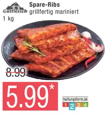 Marktkauf Gutfleisch Spare-Ribs 1 kg Angebot