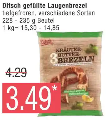 Marktkauf Ditsch gefüllte Laugenbrezel 228-235 g Beutel Angebot