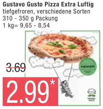 Marktkauf Gustavo Gusto Pizza Extra Luftig 310-350 g Packung Angebot