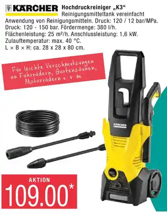 Marktkauf KARCHER Hochdruckreiniger ,,K3" Angebot