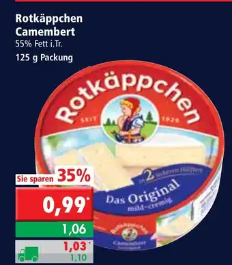 L. STROETMANN GROSSMARKT Rotkäppchen Camembert 125g Angebot