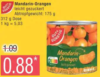 Marktkauf Gut & Günstig Mandarin-Orangen 312 g Dose Angebot