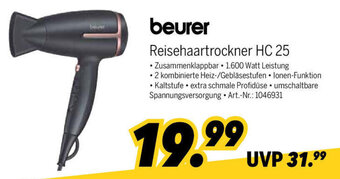 MEDIMAX beurer Reisehaartrockner HC 25 Angebot