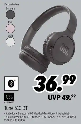 MEDIMAX JBL Tune 510 BT Angebot