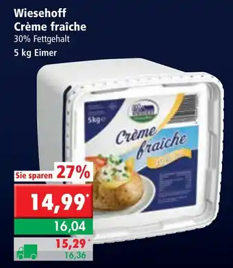 L. STROETMANN GROSSMARKT Wiesehoff Crème fraiche 5kg Angebot