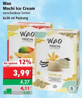 L. STROETMANN GROSSMARKT Wao Mochi Ice Cream 6x36ml Angebot