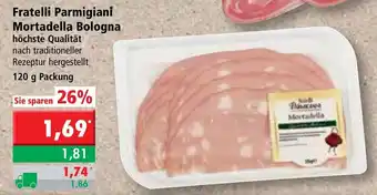 L. STROETMANN GROSSMARKT Fratelli Parmigiani Mortadella Bologna 120g Angebot