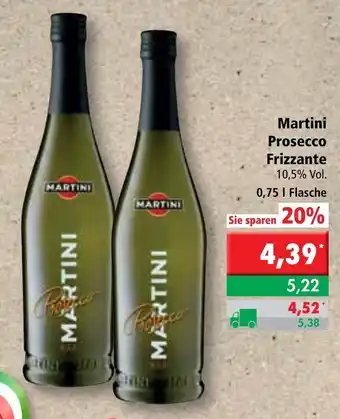 L. STROETMANN GROSSMARKT Martini Prosecco Frizzante 0,75L Angebot