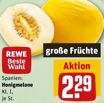 REWE Honigmelone Angebot