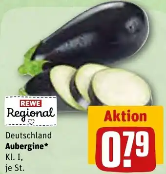 REWE Aubergine Angebot