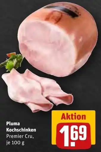 REWE Pluma Kochschinken Premier Cru 100 g Angebot