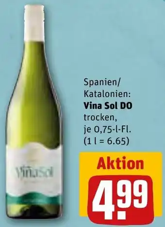 REWE Vina Sol DO 0,75 L-Fl. Angebot