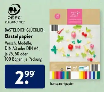 Aldi Süd Bastelpapier Angebot