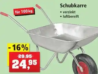 Thomas Philipps Schubkarre für 100 kg Angebot