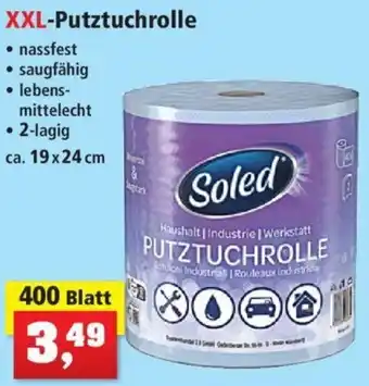 Thomas Philipps XXL-Putztuchrolle 400 Blatt Angebot