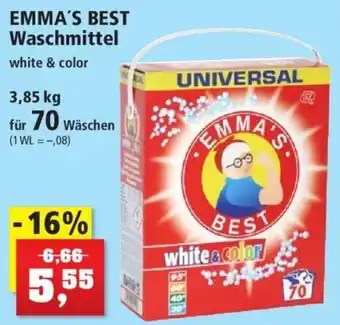 Thomas Philipps EMMA'S BEST Waschmittel 3,85 kg Angebot