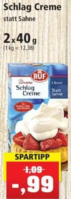 Thomas Philipps RUF Schlag Creme 2x40g Angebot