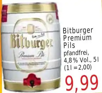 Wiglo Wunderland Bitburger Premium Pils 5 L Angebot