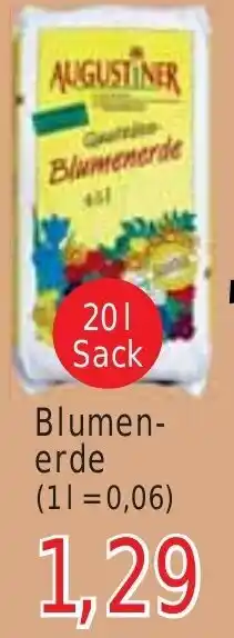 Wiglo Wunderland Blumenerde 20 L Sack Angebot