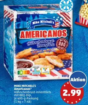 PENNY MIKE MITCHELL'S Americanos 400 g Packung Angebot