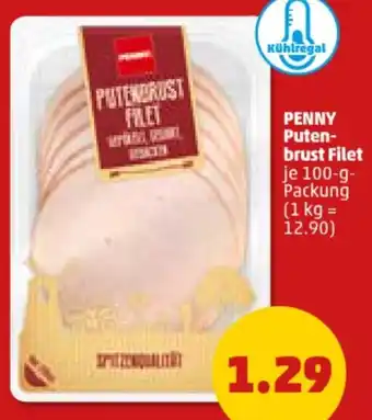 PENNY PENNY Putenbrust Filet 100-g-Packung Angebot