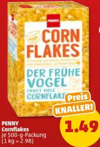 PENNY PENNY Cornflakes 500 g Packung Angebot