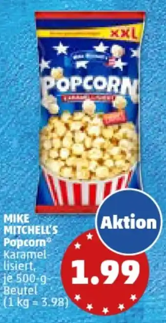 PENNY MIKE MITCHELL'S Popcorn 500-g-Beutel Angebot