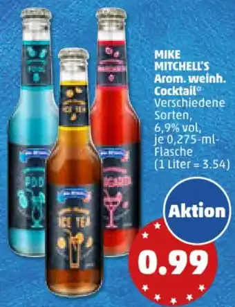 PENNY MIKE MITCHELL'S Arom. weinh. Cocktail 0,275 ml Flasche Angebot