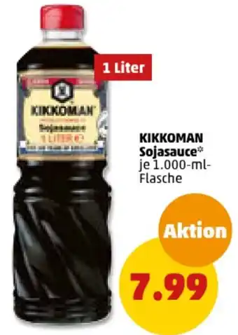 PENNY KIKKOMAN Sojasauce 1.000-ml-Flasche Angebot