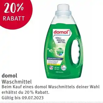 Rossmann domol Waschmittel Angebot