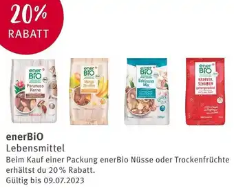 Rossmann enerBiO Lebensmittel Angebot