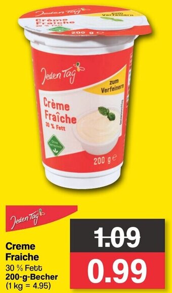 Famila Nord West Jeden Tag Creme Fraiche 200-g-Becher Angebot