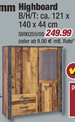 Poco Highboard Angebot