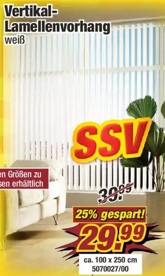 Poco Vertikal-Lamellenvorhang Angebot