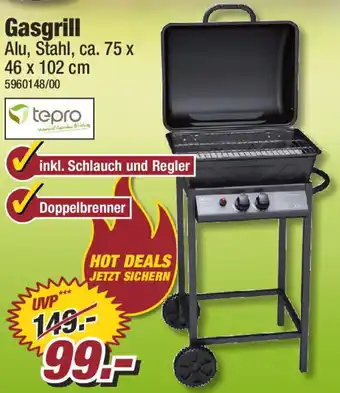 Poco tepro Gasgrill Angebot