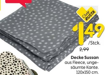 Rusta Decke Sussan Angebot