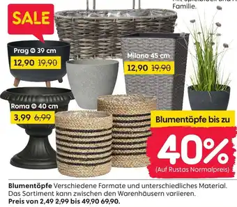 Rusta Blumentöpfe Angebot