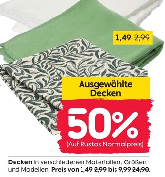 Rusta Decken Angebot