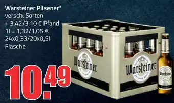 Ihr Frischmarkt Warsteiner Pilsener 20x0,51l Angebot