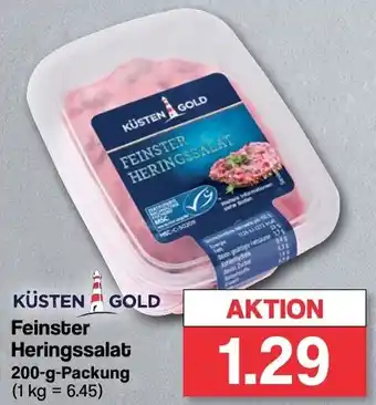 Famila Nord West KÜSTEN GOLD Feinster Heringssalat 200-g-Packung Angebot