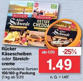 Famila Nord West Rücker Käsescheiben oder Streichcreme 100/160-g-Packung Angebot