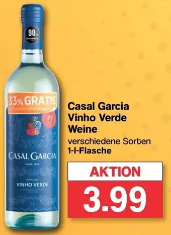 Famila Nord West Casal Garcia Vinho Verde Weine 1 L Flasche Angebot