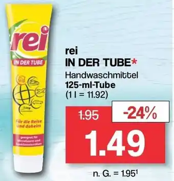 Famila Nord West rei IN DER TUBE* Handwaschmittel 125-ml-Tube Angebot