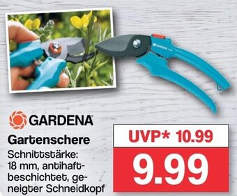 Famila Nord West GARDENA Gartenschere Angebot