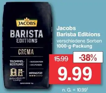 Famila Nord West Jacobs Barista Editions 1000-g-Packung Angebot