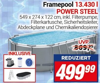 CENTERSHOP Framepool 13.430 L POWER STEEL Angebot
